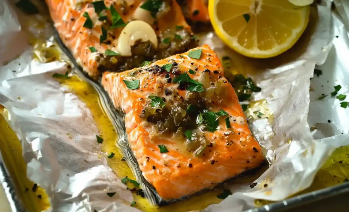 baked salmon recipe in foil